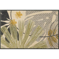 FUßMATTE  50/75 cm  Beige  - Beige, Design, Kunststoff (50/75cm) - wash+dry