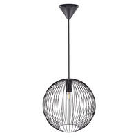 HÄNGELEUCHTE Beroni 35/33 cm  - Schwarz, KONVENTIONELL, Metall (35/33cm) - Nordlux