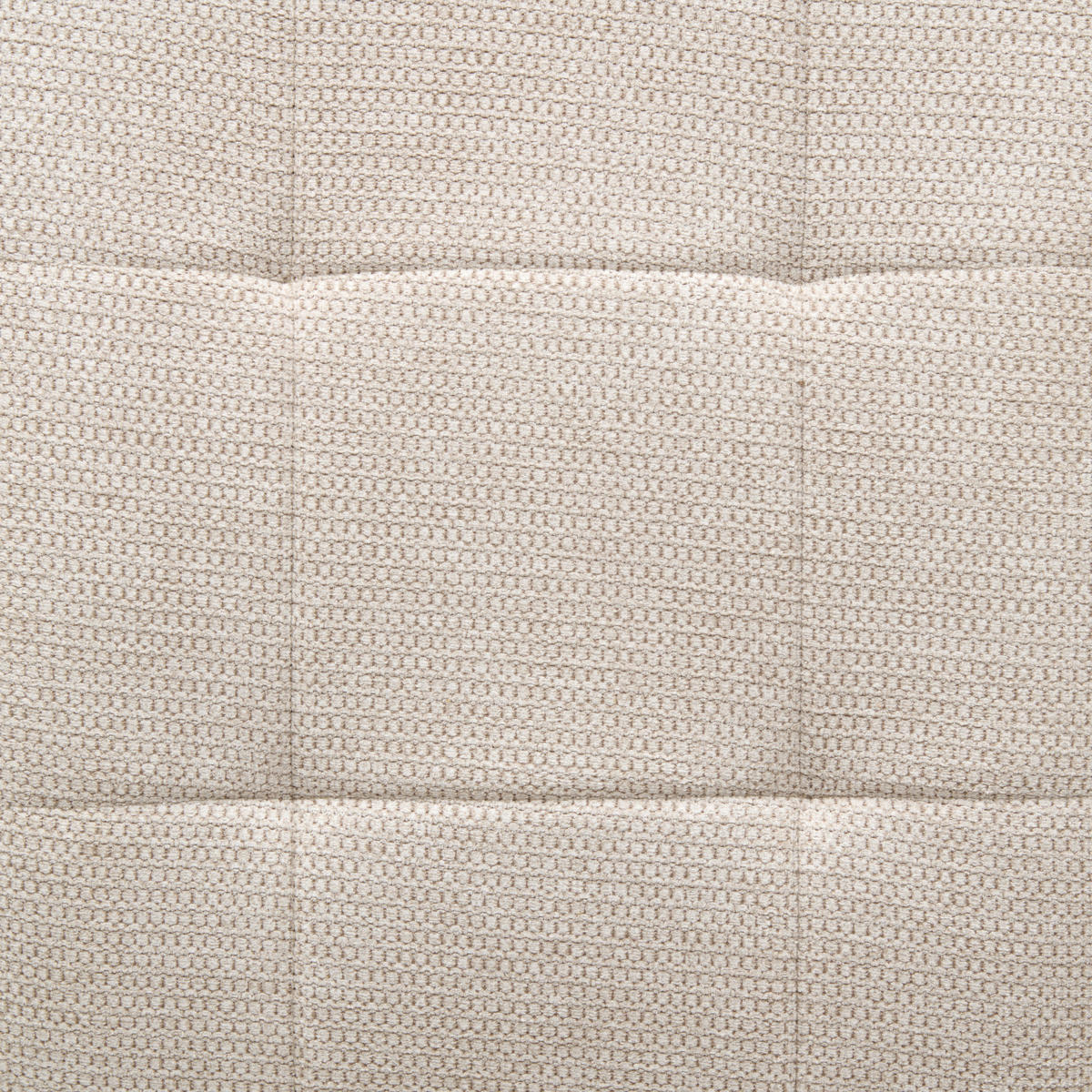 STUHL Mikrofaser Schwarz, Beige  - Beige/Schwarz, KONVENTIONELL, Textil/Metall (44/96/61cm) - MID.YOU