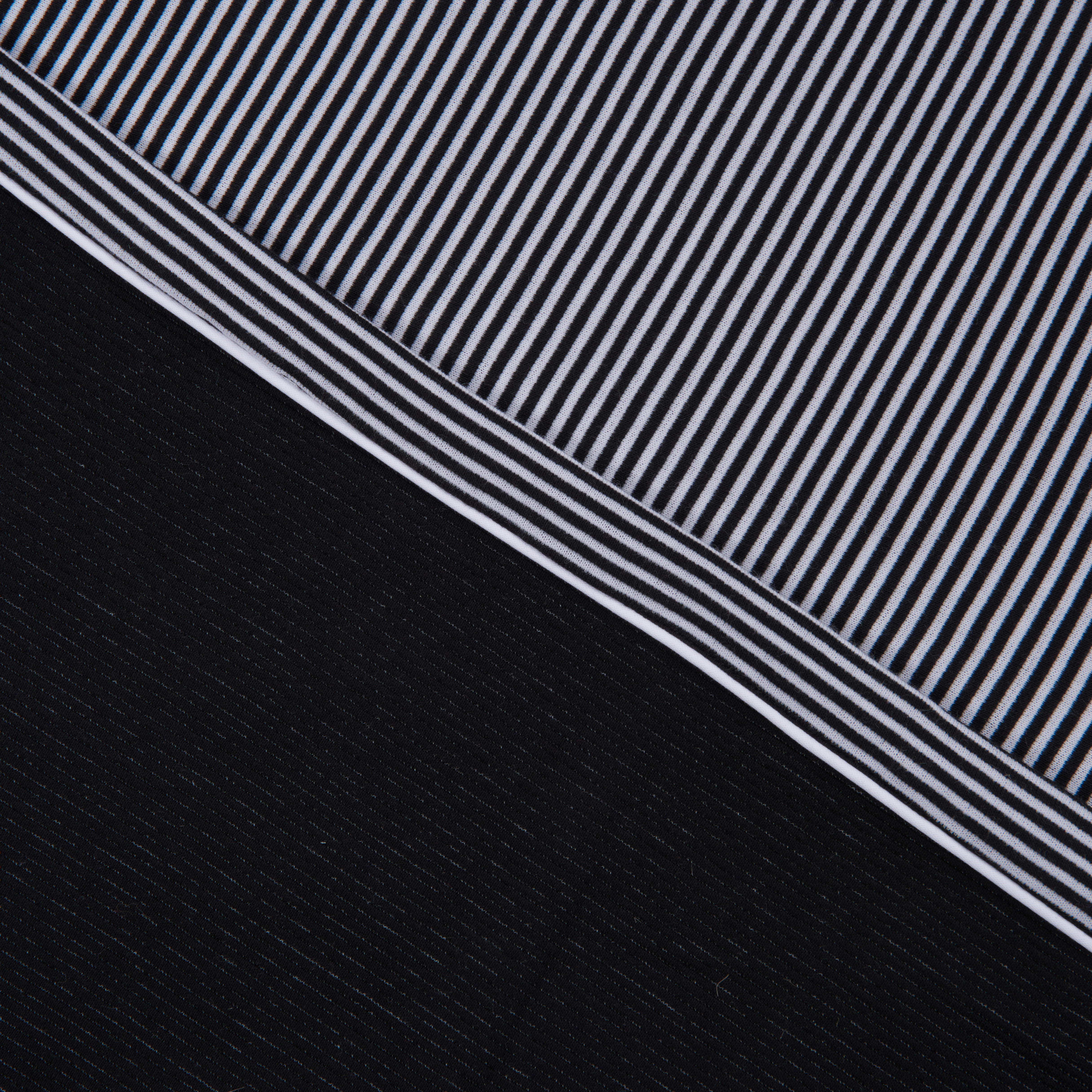 WOHNDECKE Luzzu 130/170 cm  - Schwarz/Weiß, Design, Textil (130/170cm) - Ambiente
