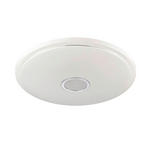 LED-DECKENLEUCHTE 40 cm  - Chromfarben/Weiß, LIFESTYLE, Kunststoff/Metall (40cm) - Boxxx