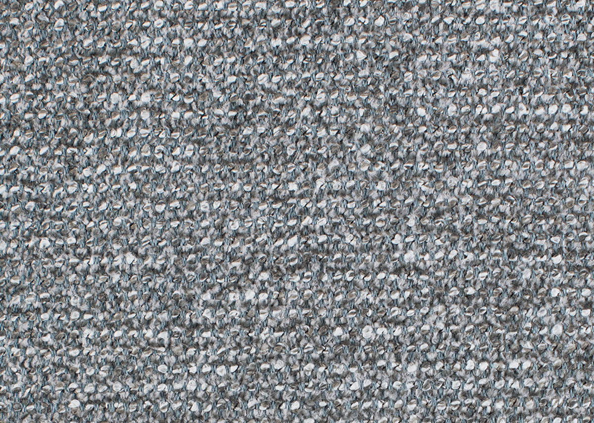 SESSEL in Chenille, Flachgewebe Blaugrau  - Blaugrau/Schwarz, Design, Textil/Metall (81/92/84cm) - Xora
