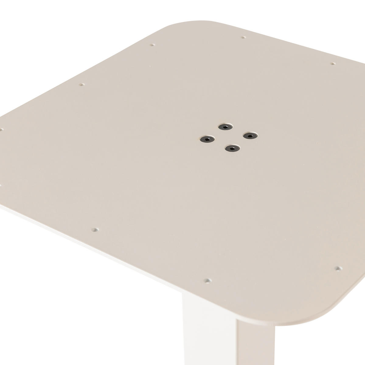 TISCHGESTELL 50/50/105 cm  Metall Grau  - Grau, MODERN, Metall (50/50/105cm) - Livetastic