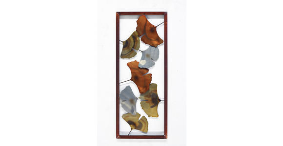WANDDEKO Metall  - Multicolor, Basics, Metall (30,5/76/4cm) - Ambia Home