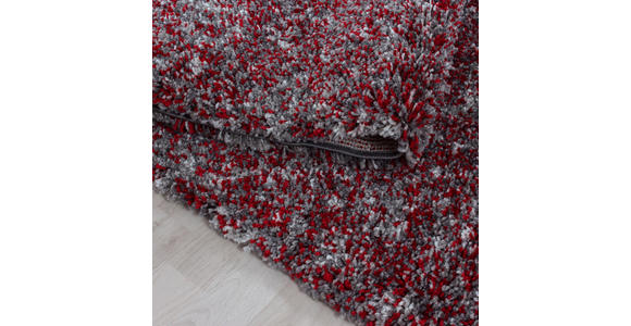 HOCHFLORTEPPICH 80/80 cm Enjoy Rot  - Rot, KONVENTIONELL, Textil (80/80cm) - Novel