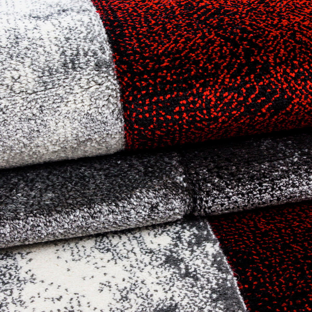 WEBTEPPICH 120/170 cm Hawaii 1710 Rot  - Rot, KONVENTIONELL, Textil (120/170cm)