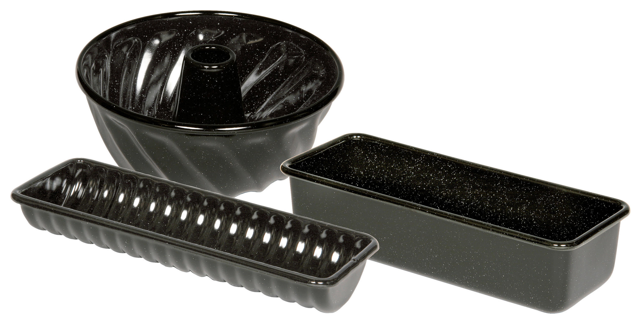 BACKFORMENSET  - Schwarz, KONVENTIONELL, Metall - Riess