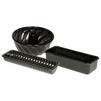 BACKFORMENSET  - Schwarz, KONVENTIONELL, Metall - Riess