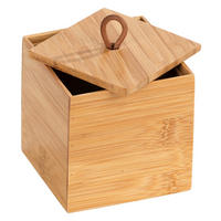 ORGANIZÉR hnedá - hnedá, Basics, drevo (9/9/9cm)