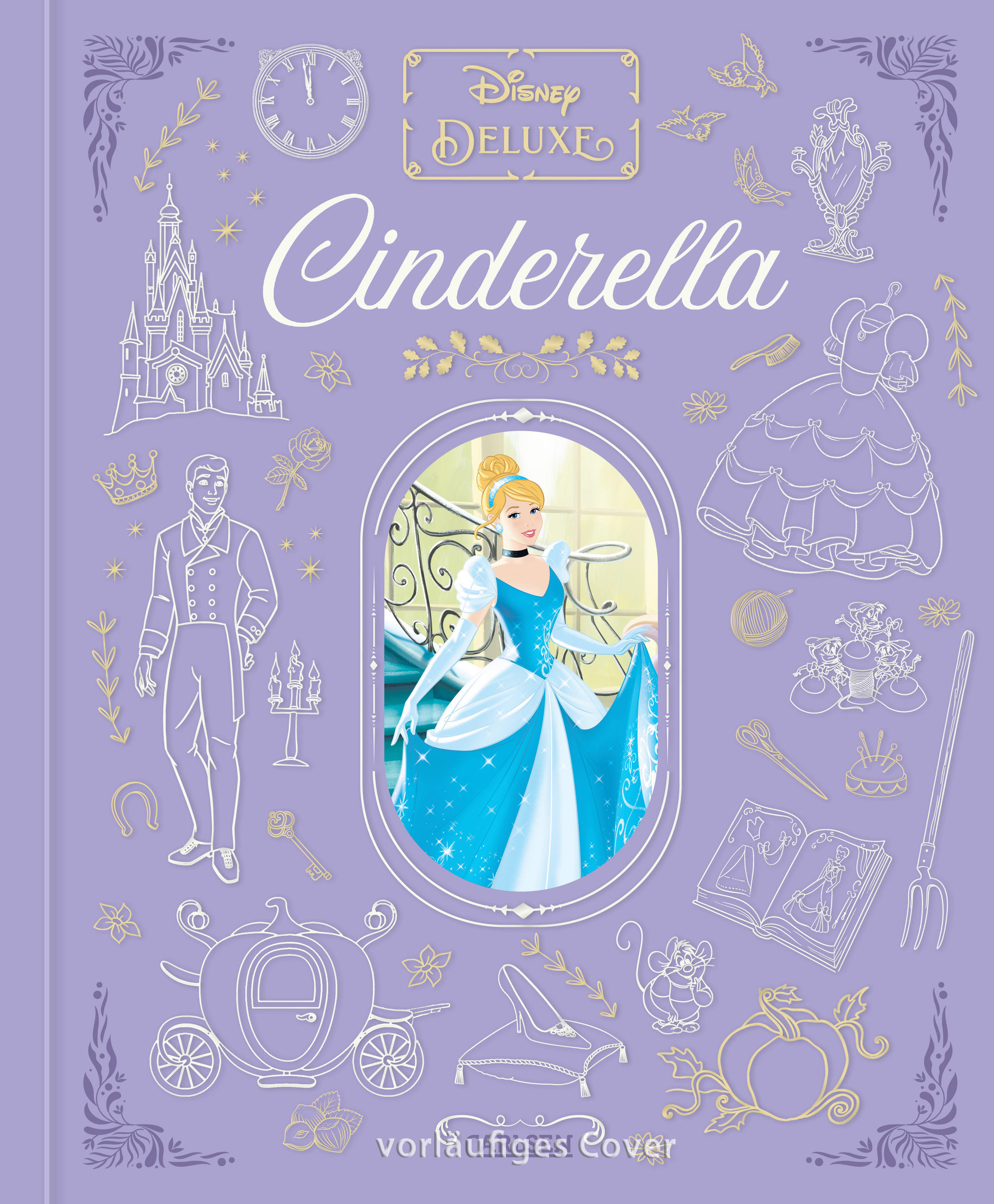 BUCH Disney Deluxe: Cinderella  - Multicolor, Basics, Papier (21/25,7/1cm) - Carlsen