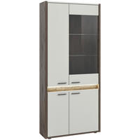 VITRINE  in   - Design, Glas/Holzwerkstoff (82/198/37cm) - MID.YOU