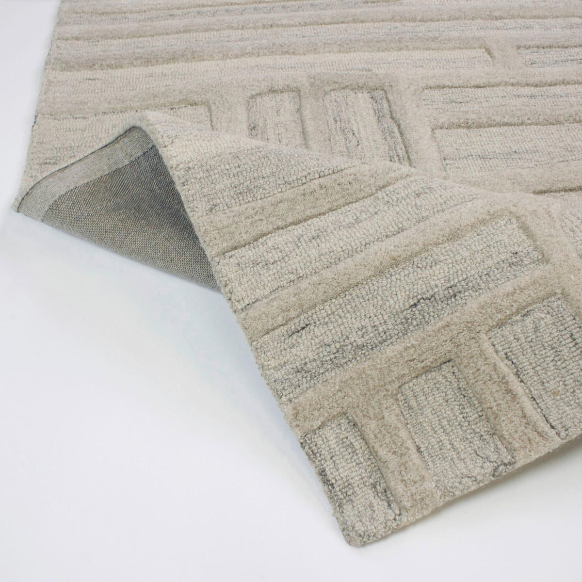 WOLLTEPPICH 140/200 cm Naturfarben  - Naturfarben, Basics, Textil (140/200cm)