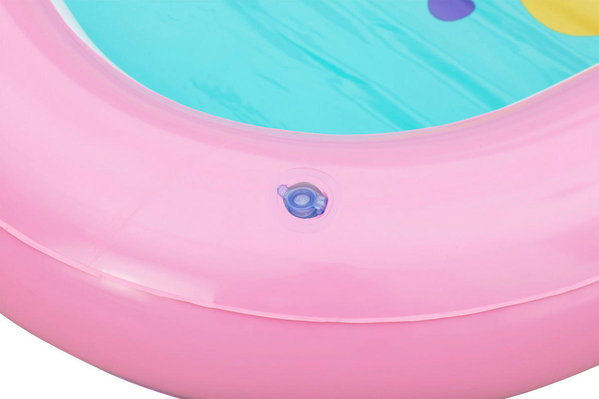 PLANSCHBECKEN 180/180/117 cm  - Multicolor, Basics, Kunststoff (180/180/117cm) - Bestway