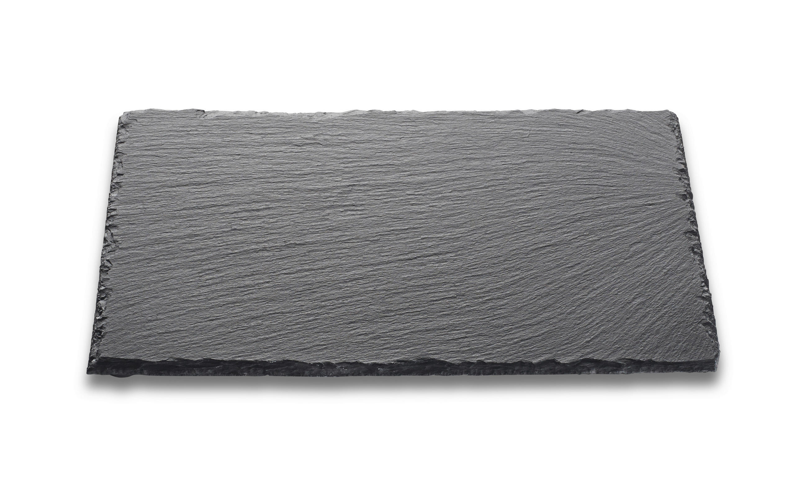 SERVIERPLATTE 20/30 cm  - Schwarz, Basics, Stein (20/30cm) - Homeware