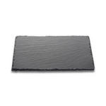 SERVIERPLATTE 20/30 cm  - Schwarz, Basics, Stein (20/30cm) - Homeware