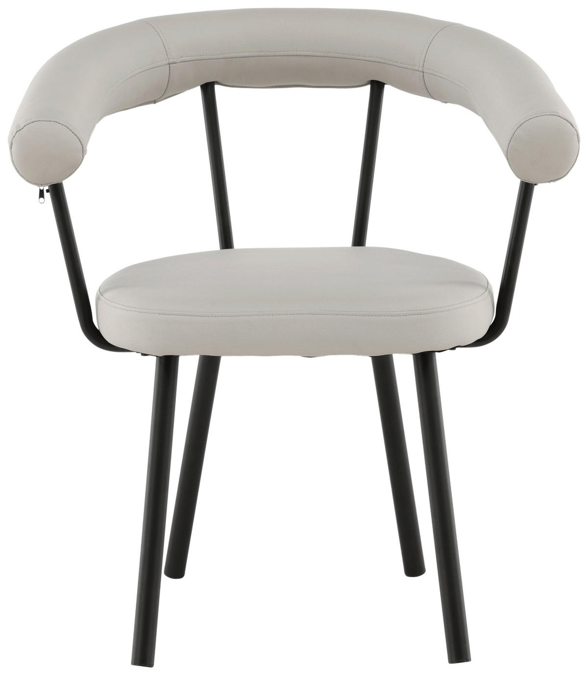 STOL stål  - beige/svart, Design, metall/trä (68cm) - Lomoco