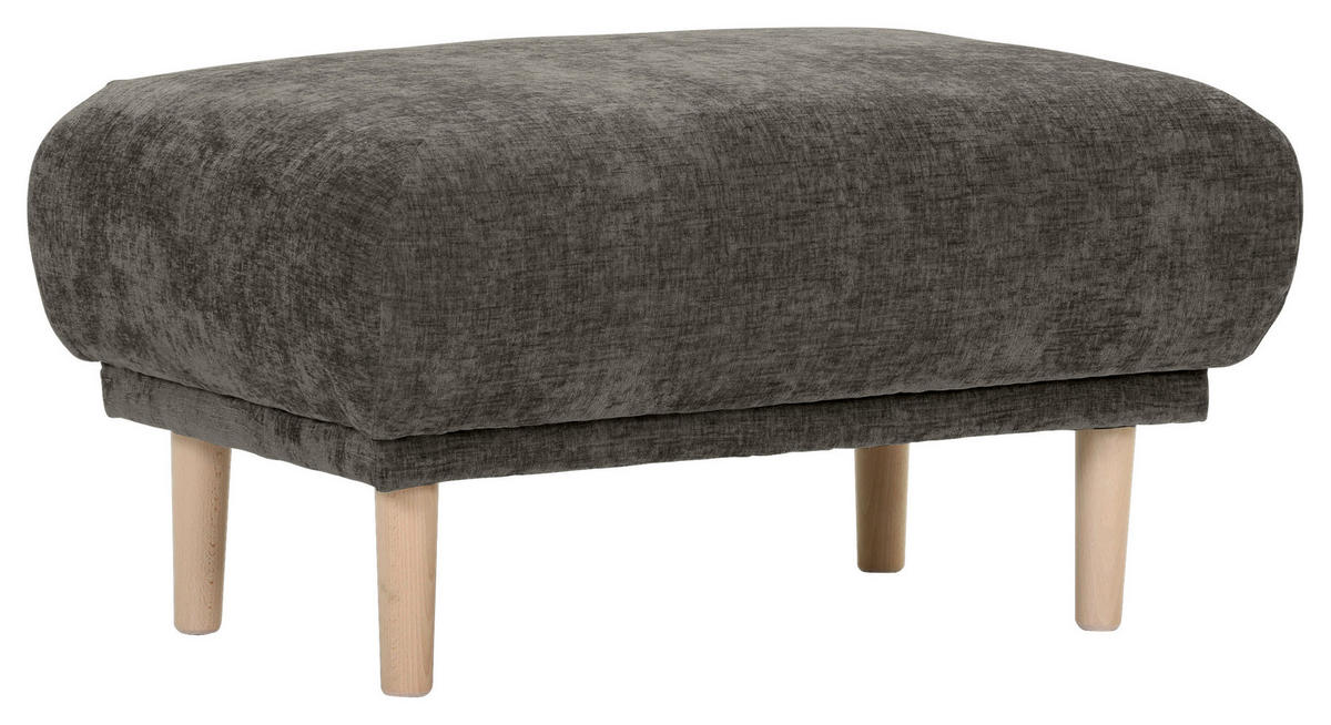PALL i textil mörkgrå  - mörkgrå, Klassisk, trä/textil (88/49/62cm) - Livetastic
