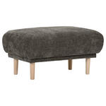 HOCKER Flachgewebe Dunkelgrau  - Dunkelgrau, KONVENTIONELL, Holz/Textil (88/49/62cm) - Carryhome