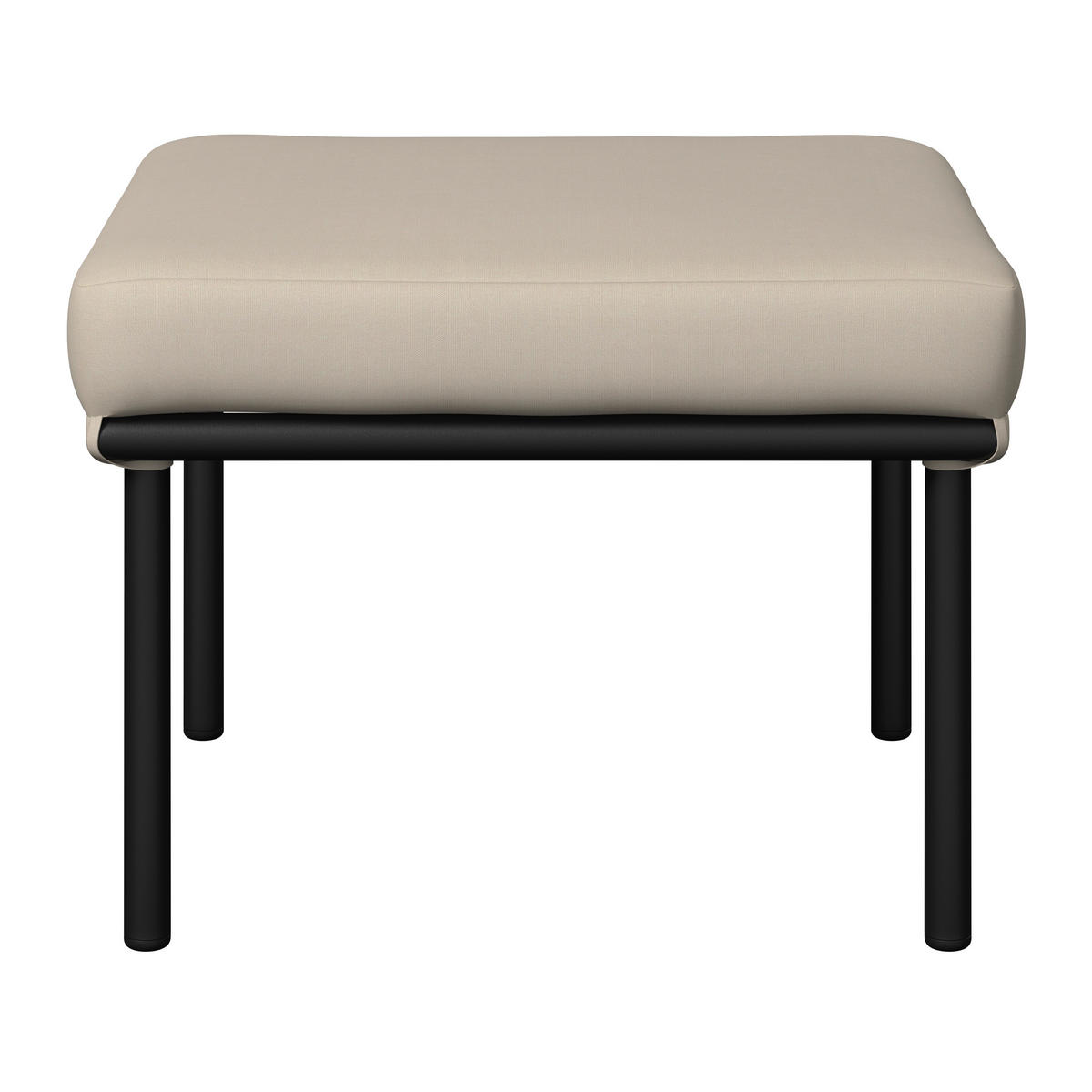 LOUNGEGARNITUR   180/73/69 cm Eisen  - Beige/Creme, MODERN, Glas/Kunststoff (180/73/69cm) - Ambia Garden