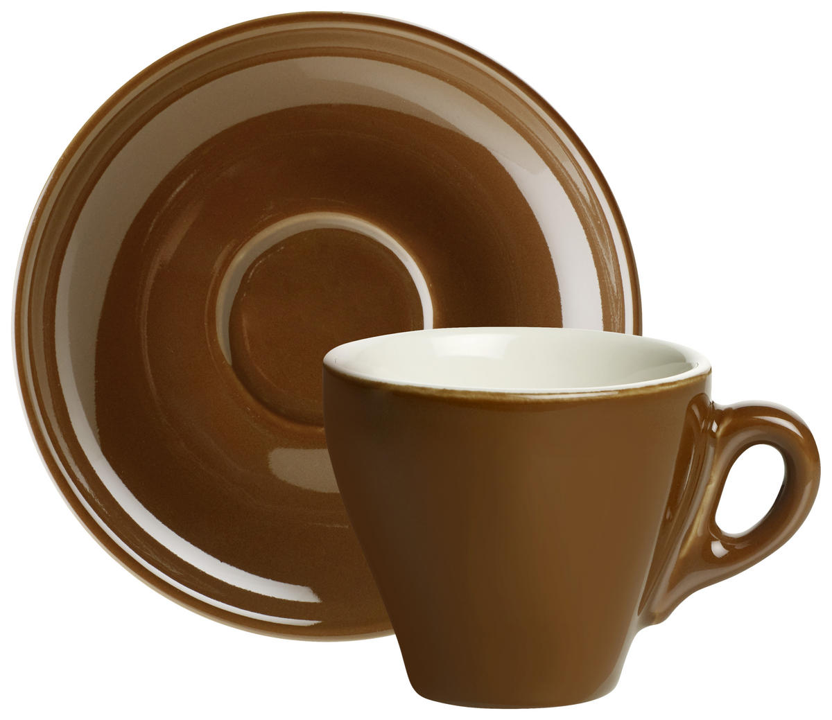 ESPRESSO CSÉSZE ÉS CSÉSZEALJ  - barna, Basics, kerámia - Novel