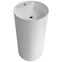 WASCHBECKEN 44/87/44 cm  - Weiß, Basics, Stein (44/87/44cm) - Dieter Knoll