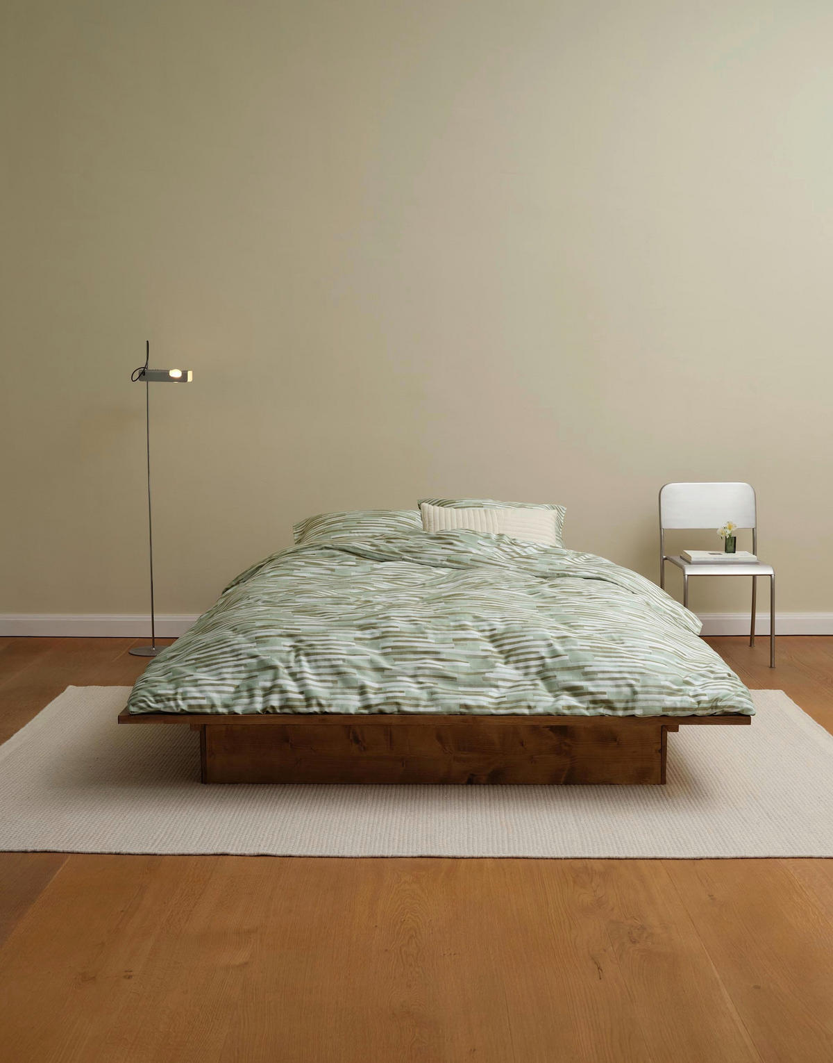 BETTWÄSCHE Svali Satin 135/200 cm  - Grün, KONVENTIONELL, Textil (135/200cm) - Marc O'Polo