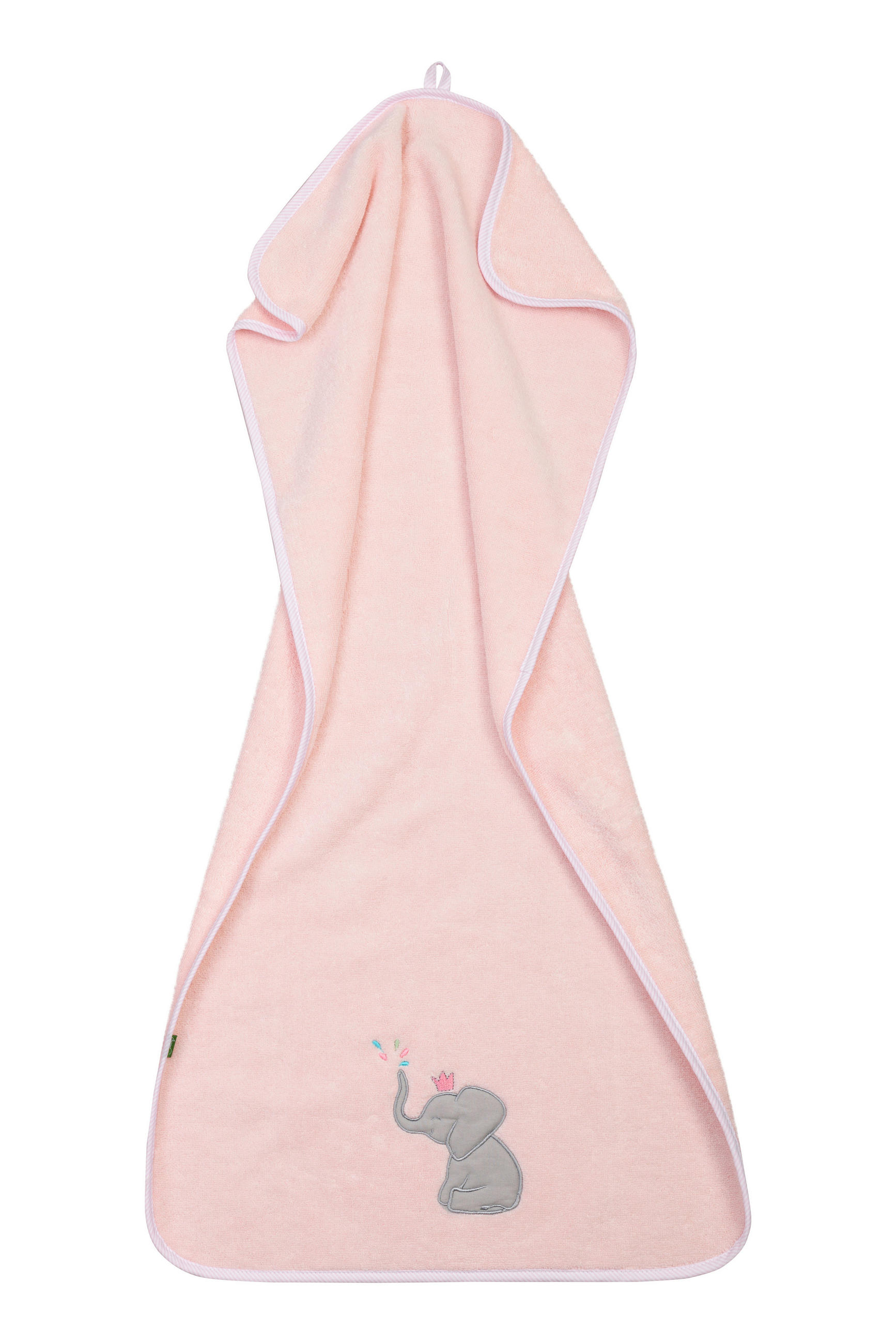 HANDTUCH ELEFANT Rosa  - Rosa, Basics, Textil (50/100cm) - Nicotoy
