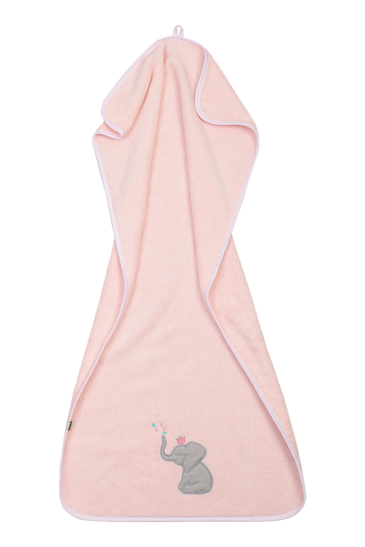 HANDTUCH ELEFANT Rosa  - Rosa, Basics, Textil (50/100cm) - Nicotoy