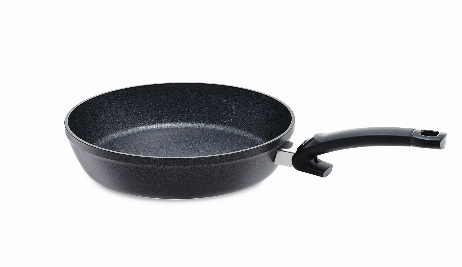 PANVICA NA SMAŽENIE  nepriľnavý povrch PTFE  28 cm  - čierna, Basics, kov (28cm) - Fissler