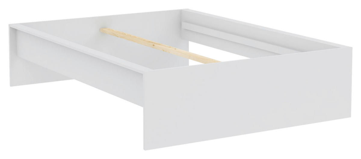 ÁGYKERET 140/200 cm  fehér  - fehér, Konventionell, faalapú anyag (140/200cm) - Hom`in