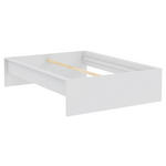 BETTRAHMEN 140/200 cm in Weiß - Weiß, KONVENTIONELL, Holzwerkstoff (140/200cm) - Hom`in