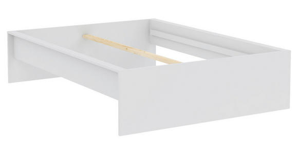 BETTRAHMEN 140/200 cm  in Weiß  - Weiß, KONVENTIONELL, Holzwerkstoff (140/200cm) - Hom`in