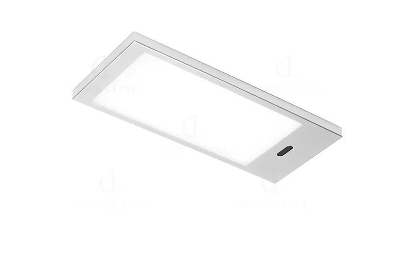 UNTERBAULEUCHTE - Edelstahlfarben, Kunststoff (18/7,6/0,8cm) - HKT