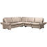 WOHNLANDSCHAFT in Leder Beige - Beige, KONVENTIONELL, Leder/Metall (272/272cm) - Valdera WOHNLANDSCHAFT in Leder Beige - Beige, KONVENTIONELL, Leder/Metall (272/272cm) - Valdera
