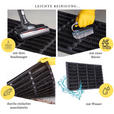 KOKOSMATTE 40/60 cm Mix Mats  - Schwarz, Basics, Naturmaterialien/Kunststoff (40/60cm) - Esposa