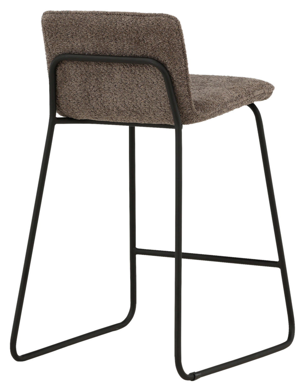 BARHOCKER-SET Schwarz, Dunkelgrau Stahl  - Dunkelgrau/Schwarz, Design, Kunststoff/Textil (41/84/50cm) - Livetastic