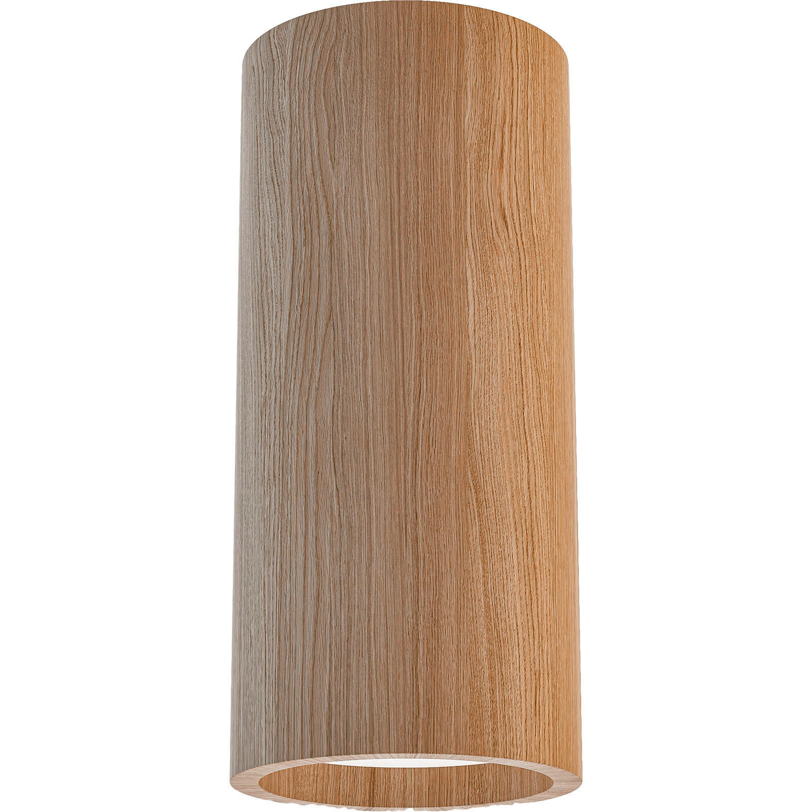 STROPNÍ BODOVÉ SVÍTIDLO, 6/13 cm  - barvy dubu, Natur, dřevo (6/13cm)