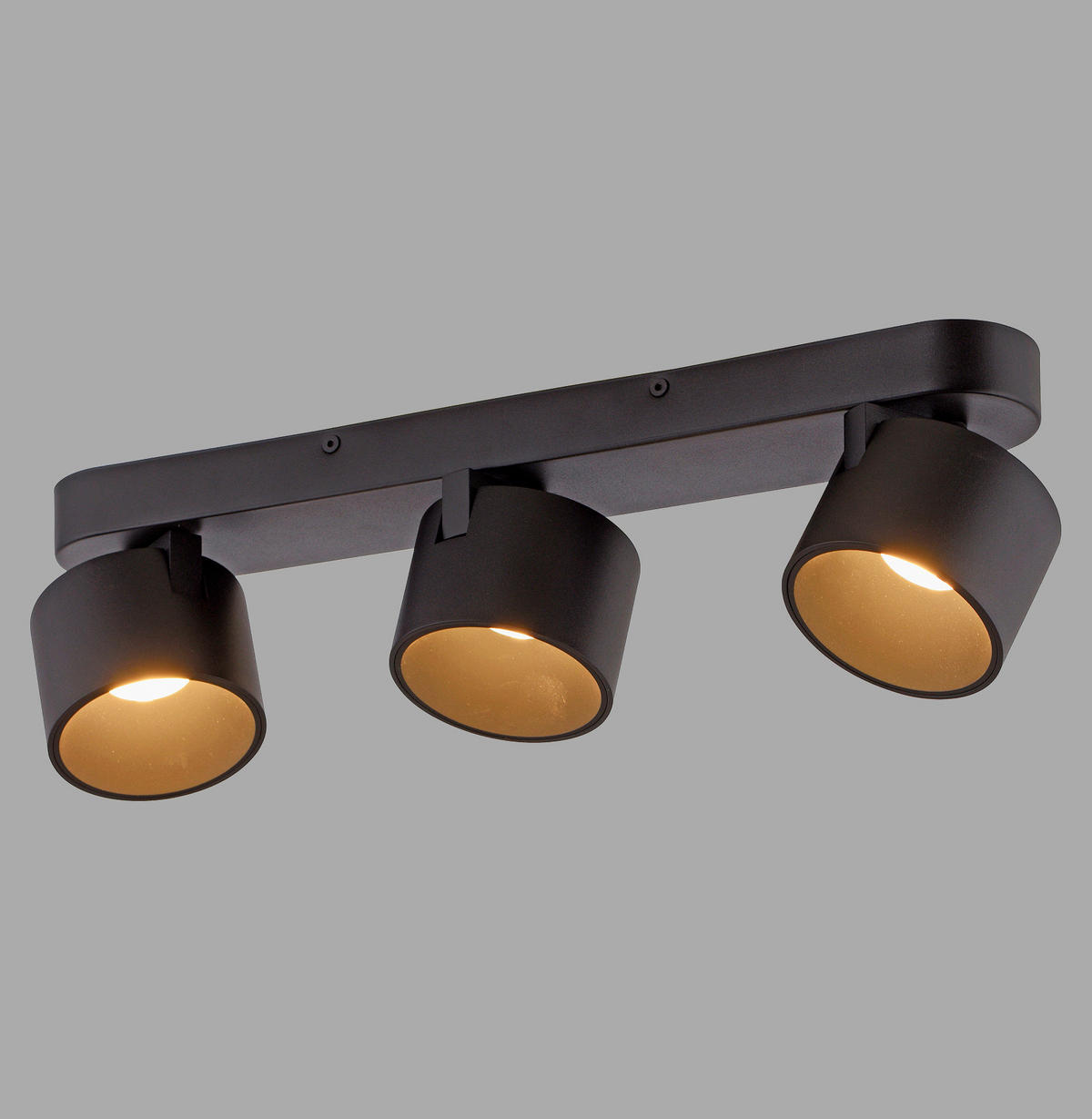 LED-STRAHLER 55,5/18/16 cm   - Schwarz, Design, Kunststoff/Metall (55,5/18/16cm) - Neuhaus PURE