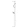 GARDEROBENPANEEL  in 25/174/2,2 cm  - Sandfarben/Grau, MODERN, Holzwerkstoff/Metall (25/174/2,2cm) - Carryhome