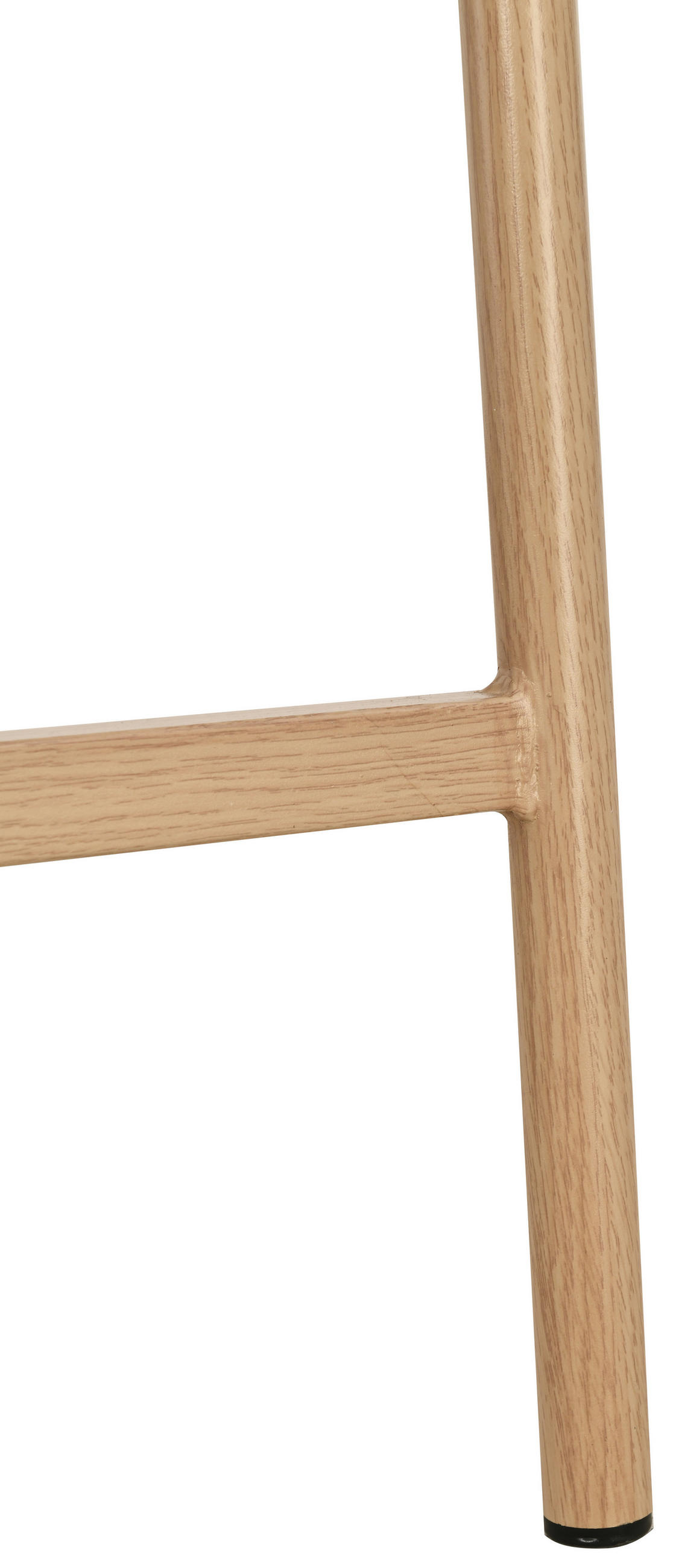 BARHOCKER in Taupe, Eichefarben  - Taupe/Eichefarben, MODERN, Holz/Textil (54/94,5/54,5cm) - Livetastic