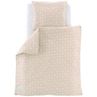 BABYBETTWÄSCHE KUSCHELHASE Jersey 80/80 cm  - Beige/Altrosa, Basics, Textil (80/80cm) - Träumeland