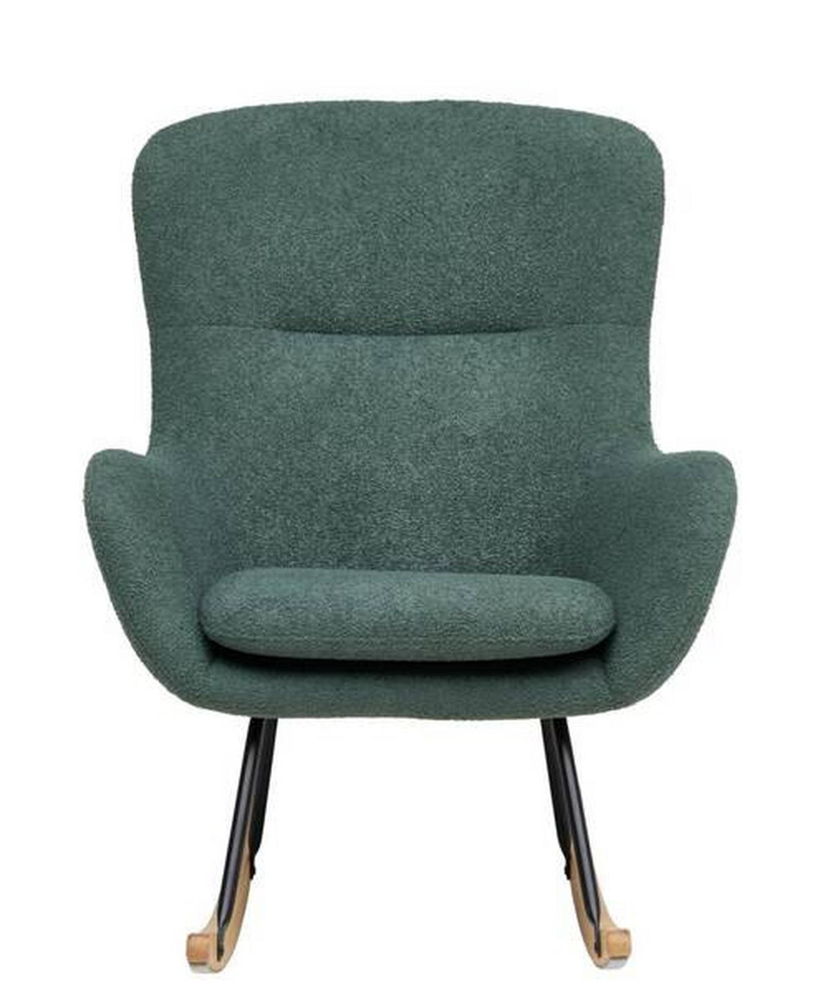 KRESLO NA DOJČENIE  - čierna/zelená, Trend, kov/drevo (74,5/99/80,5cm) - Jimmylee