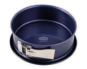 TORTENFORM  - Blau, Design, Metall (19/8/19cm) - Dr.Oetker