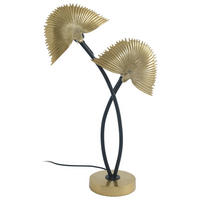 TISCHLEUCHTE - Goldfarben, Basics, Metall (38/16/60cm) - Kayoom