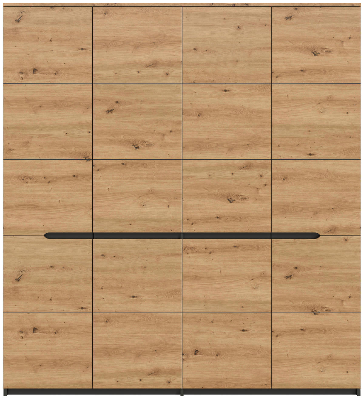 DREHTÜRENSCHRANK 180/198/59 cm,  in Eiche Artisan, 4-türig  - Eiche Artisan, MODERN, Holzwerkstoff (180/198/59cm) - MID.YOU