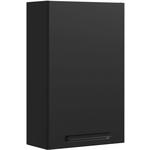 HÄNGESCHRANK 40/64/20 cm  - Schwarz, KONVENTIONELL, Holzwerkstoff/Metall (40/64/20cm) - Xora