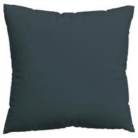 KISSENHÜLLE WOVEN SATIN 40/40 cm  - Dunkelgrau, Basics, Textil (40/40cm) - Schlafgut