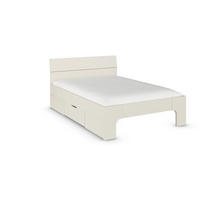 BETT 140/200 cm  in Champagner   - Champagner, Basics, Holzwerkstoff (140/200cm) - Boxxx
