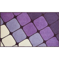 BADTEPPICH Shanga Lila 70/120 cm  - Lila, Basics, Kunststoff/Textil (70/120cm) - Grund