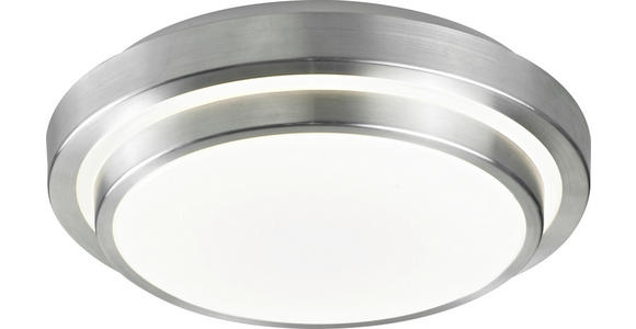 LED-DECKENLEUCHTE 29/9 cm - Alufarben, Basics, Kunststoff/Metall (29/9cm) - Novel